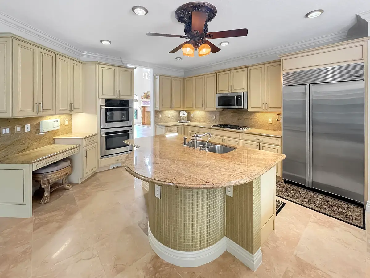 Kitchen at 299 SW Lost River Road, Stuart