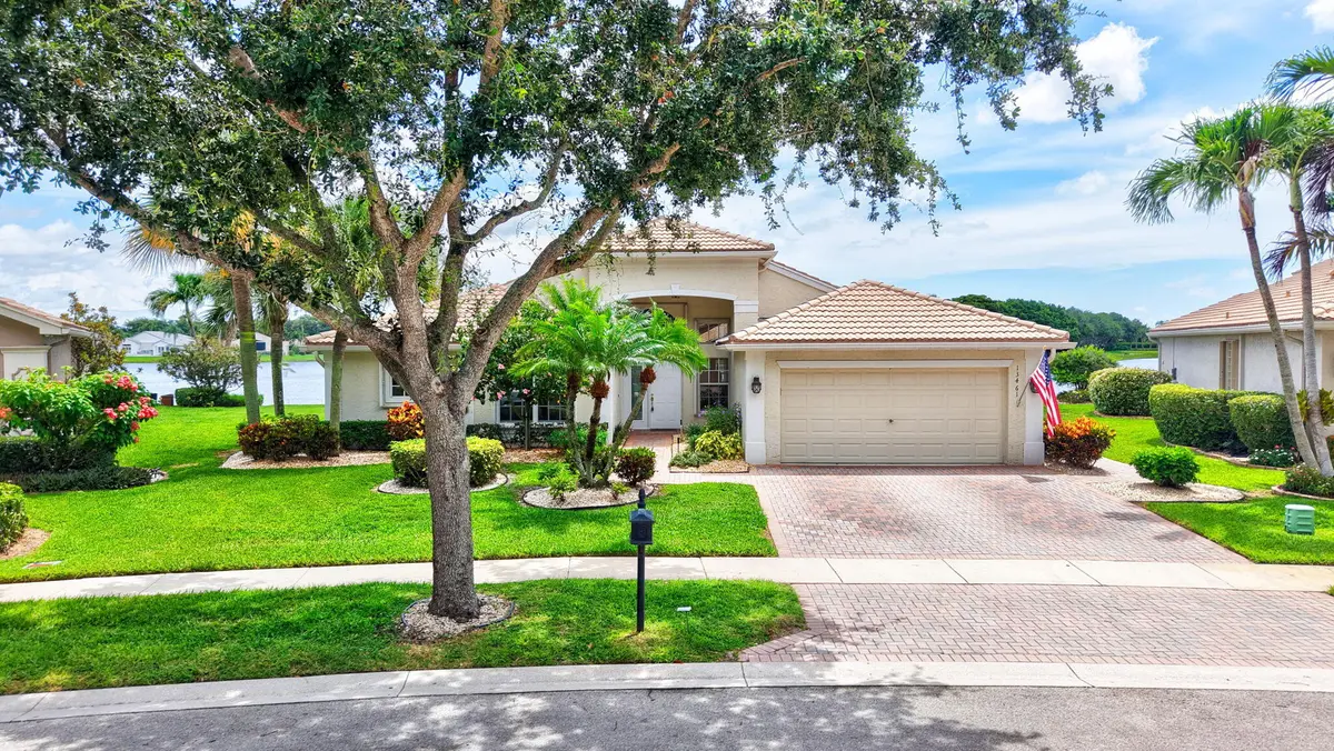 FRONT OF HOUSE at 13461 Barcelona Lake Circle, Delray Beach