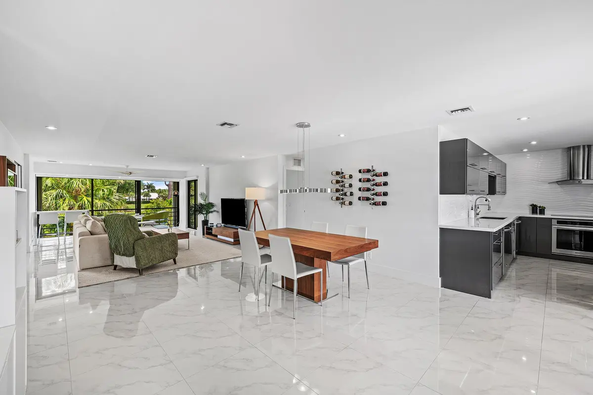 Interior living area at 3808 Quail Ridge Drive Blue Heron, Boynton Beach