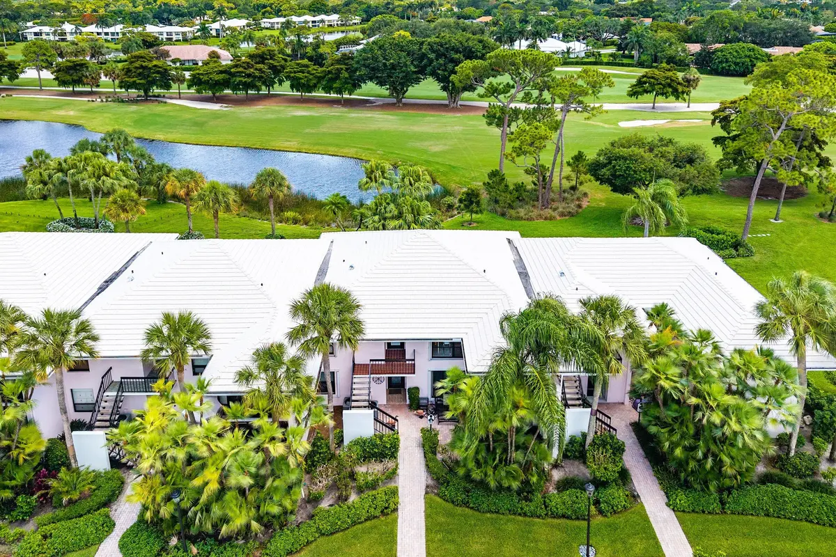 Aerial view at 3808 Quail Ridge Drive Blue Heron, Boynton Beach
