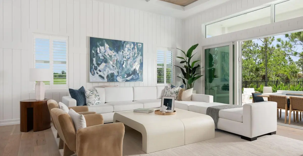 Model Great Room at 126 SE Calmo Circle, Port St. Lucie