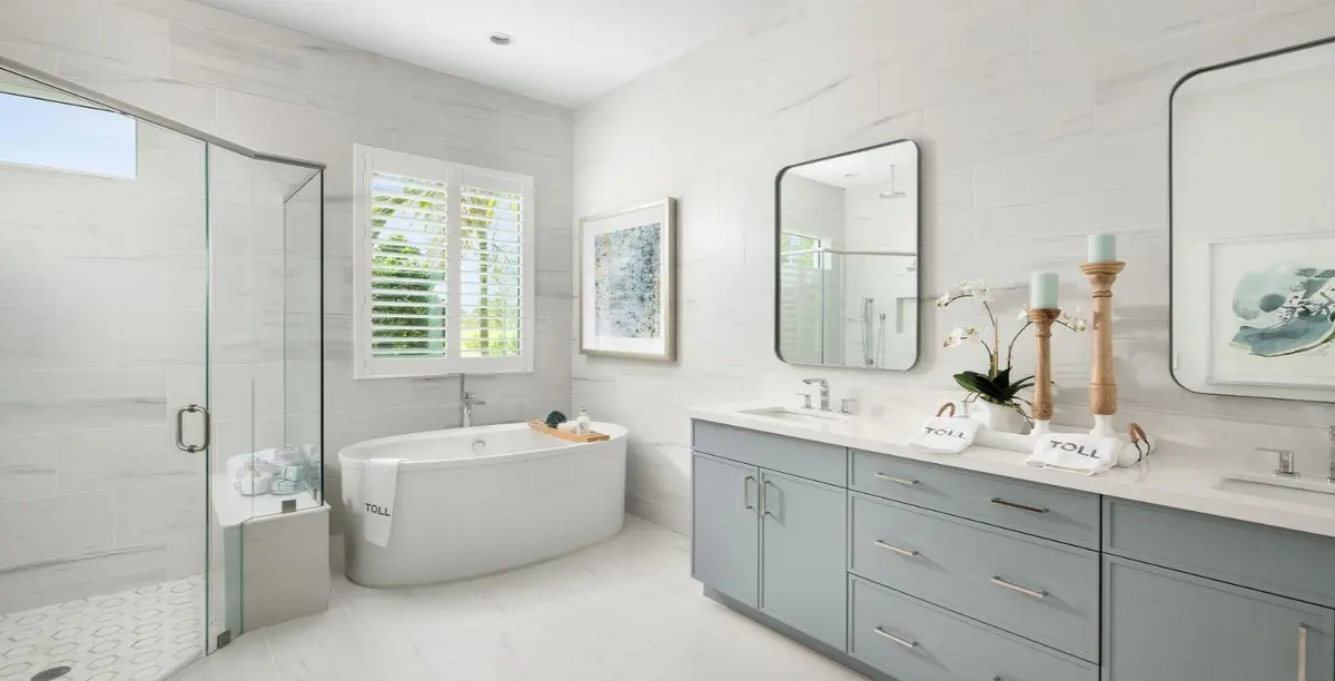 Model Primary Bath at 126 SE Calmo Circle, Port St. Lucie