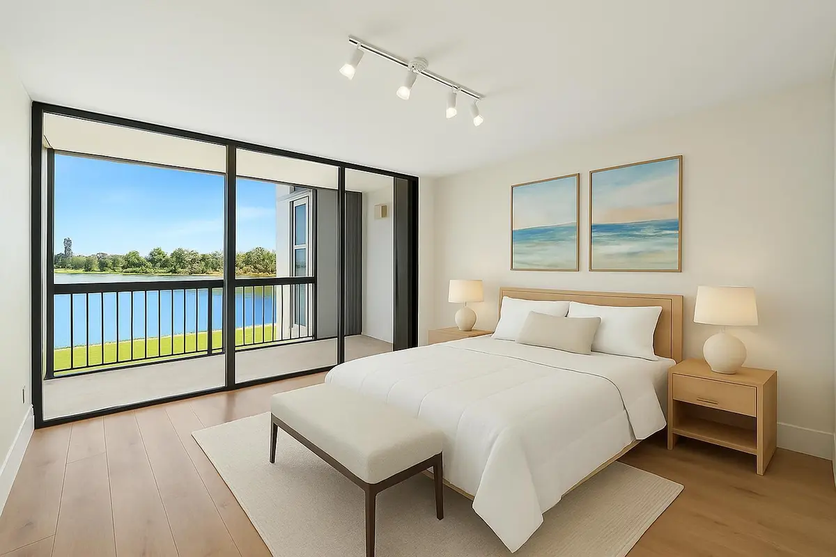Primary Bedroom #2 at 356 GOLFVIEW Road 405, North Palm Beach