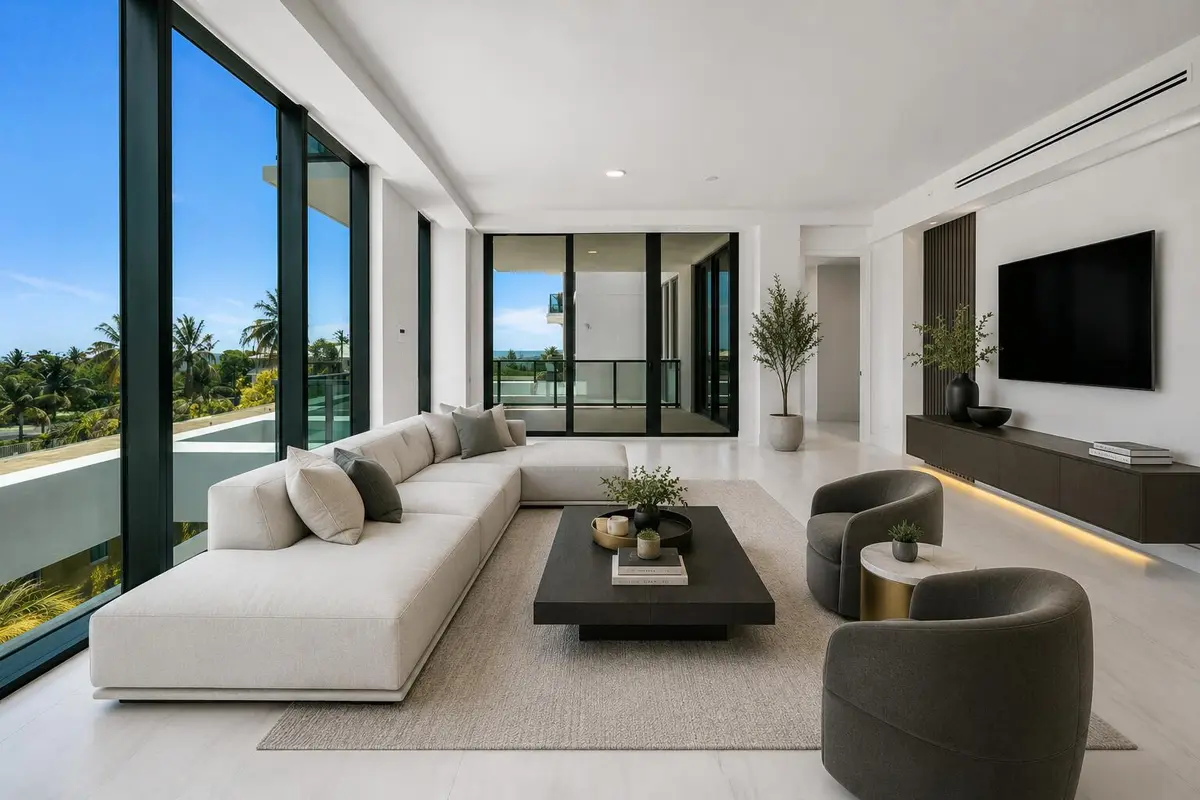 Virtually Staged at 305 Briny Avenue 306, Pompano Beach