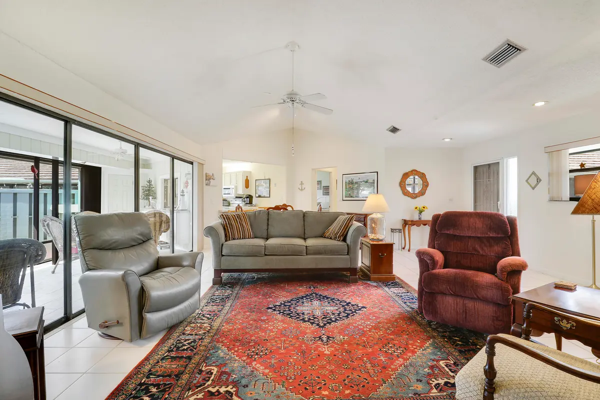 Living Room at 1127 E Seminole Avenue 15b, Jupiter