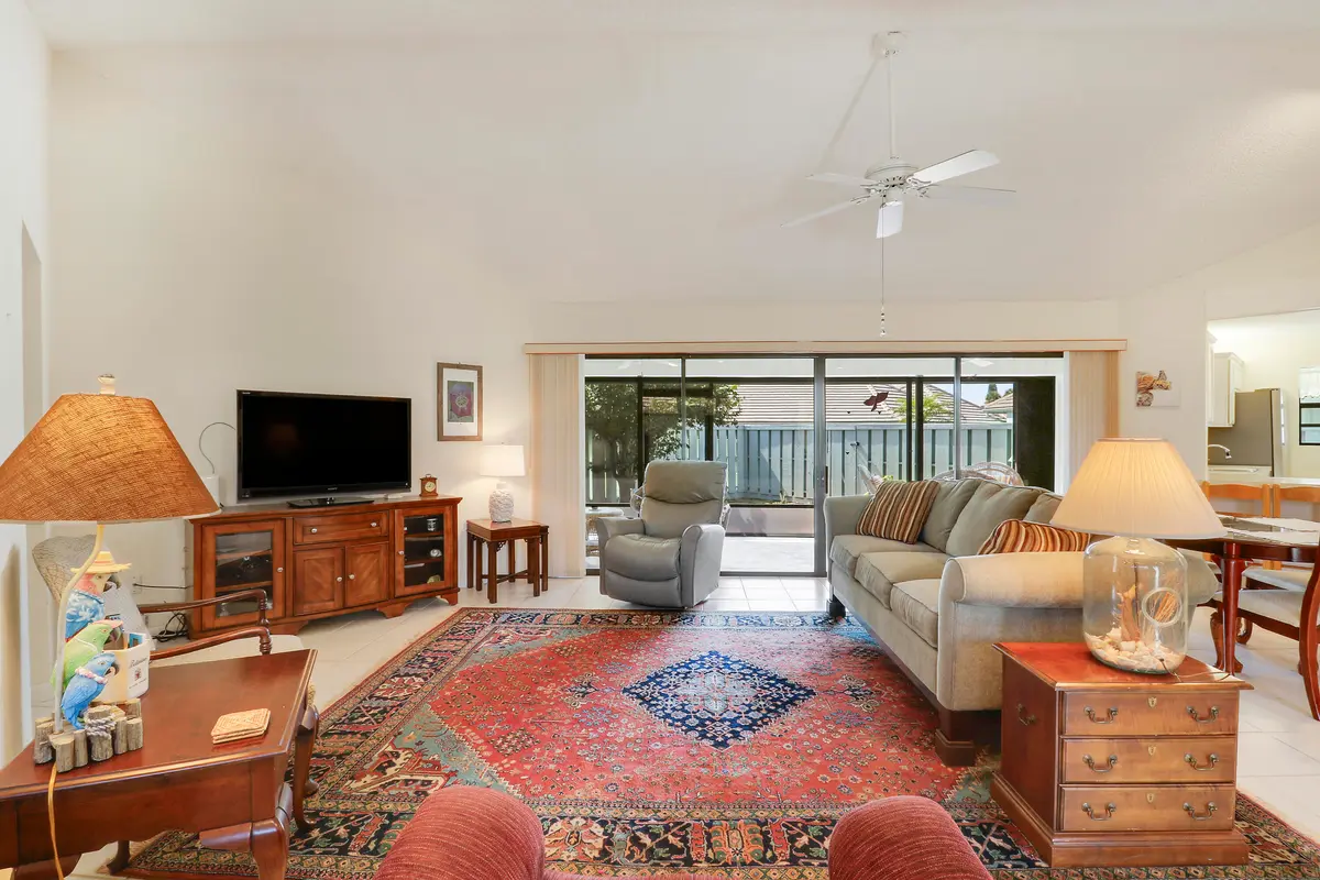 Living Room at 1127 E Seminole Avenue 15b, Jupiter