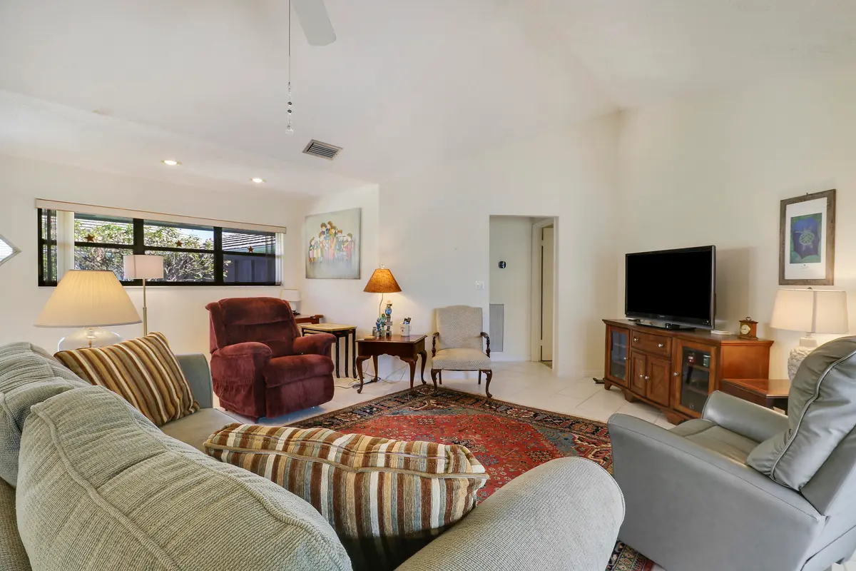 Living Room at 1127 E Seminole Avenue 15b, Jupiter