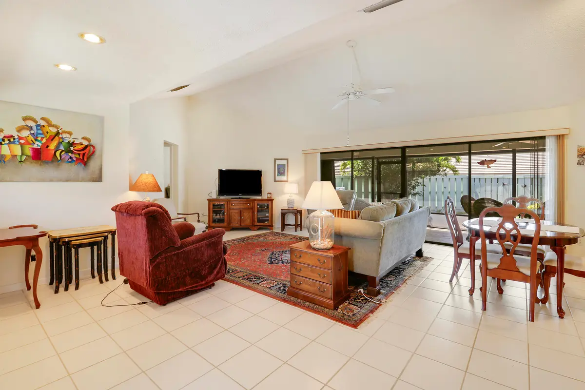 Living Room at 1127 E Seminole Avenue 15b, Jupiter