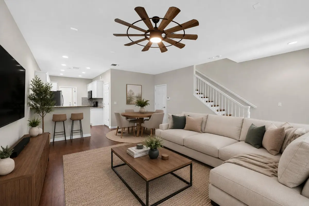Virtually Stage Living & Dining Room at 1126 Dakota Drive, Jupiter