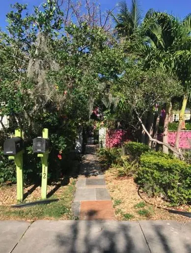 Street entrance at 12 S Ocean Breeze #2, Lake Worth Beach