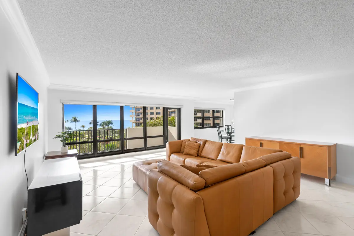Large Living Room at 5100 N Ocean Boulevard 517, Lauderdale-By-The-Sea
