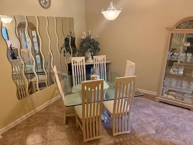 Dining Room at 3171 SW Otter Lane, Stuart