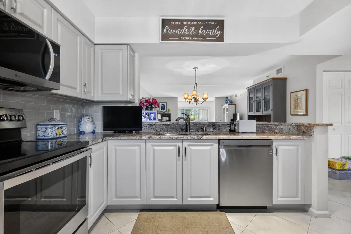 Open Updated Kitchen at 5906 Crystal Shores Drive 208, Boynton Beach