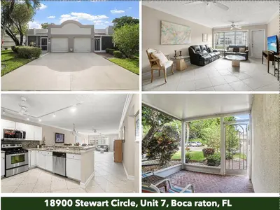 18900 Stewart Circle 7, Boca Raton – Villa for sale