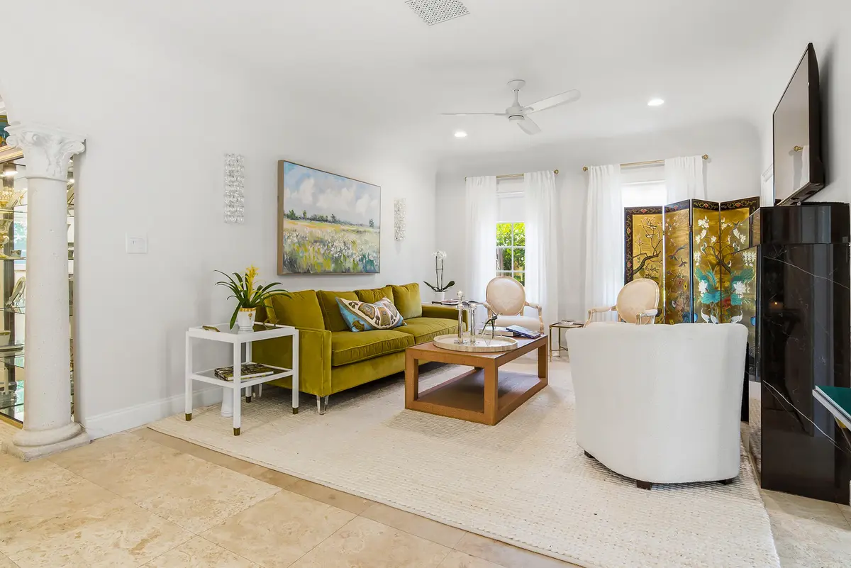 Formal Living Room at 235 Nottingham Boulevard, West Palm Beach