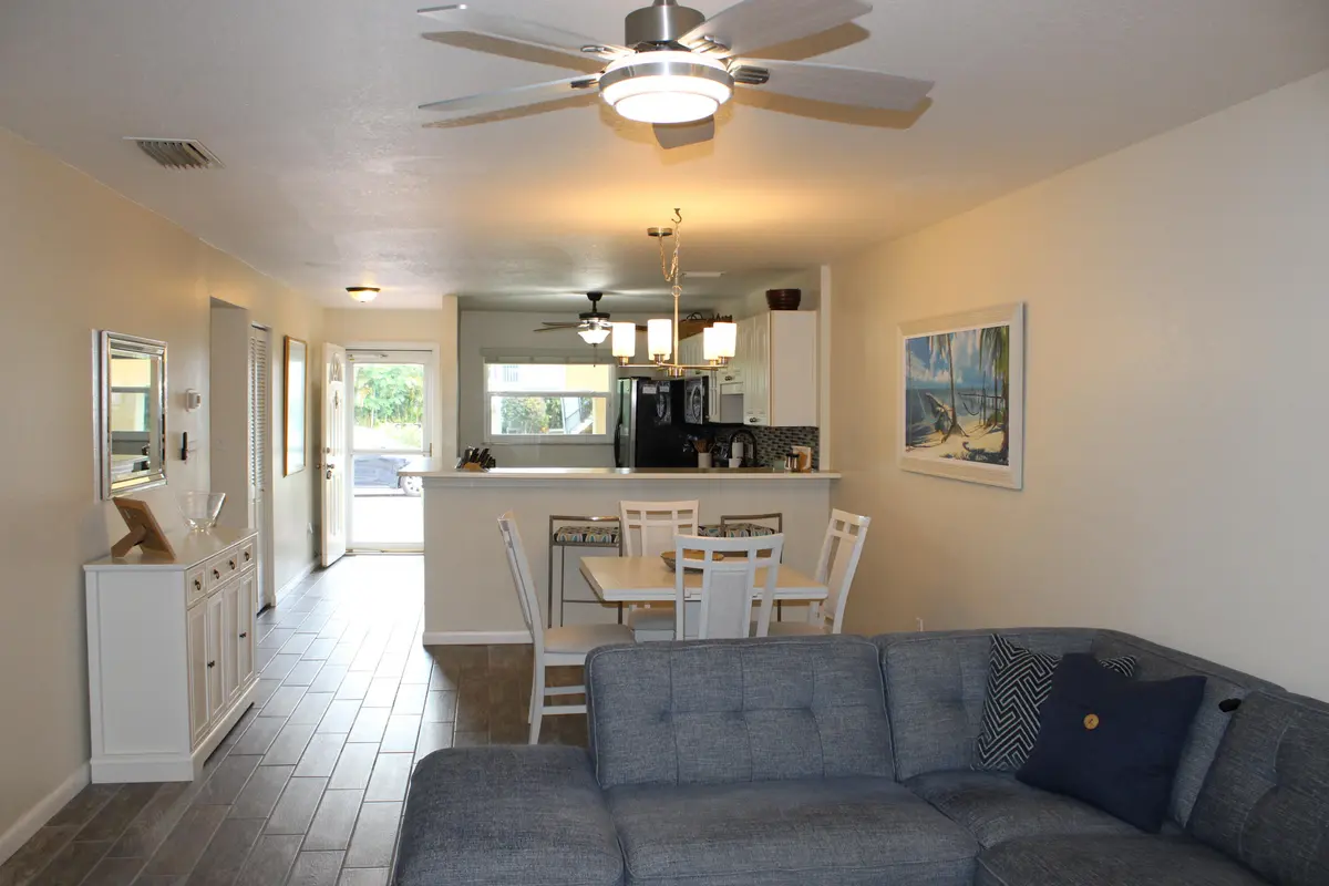 Living room at 1181 Carlton Court 106, Fort Pierce