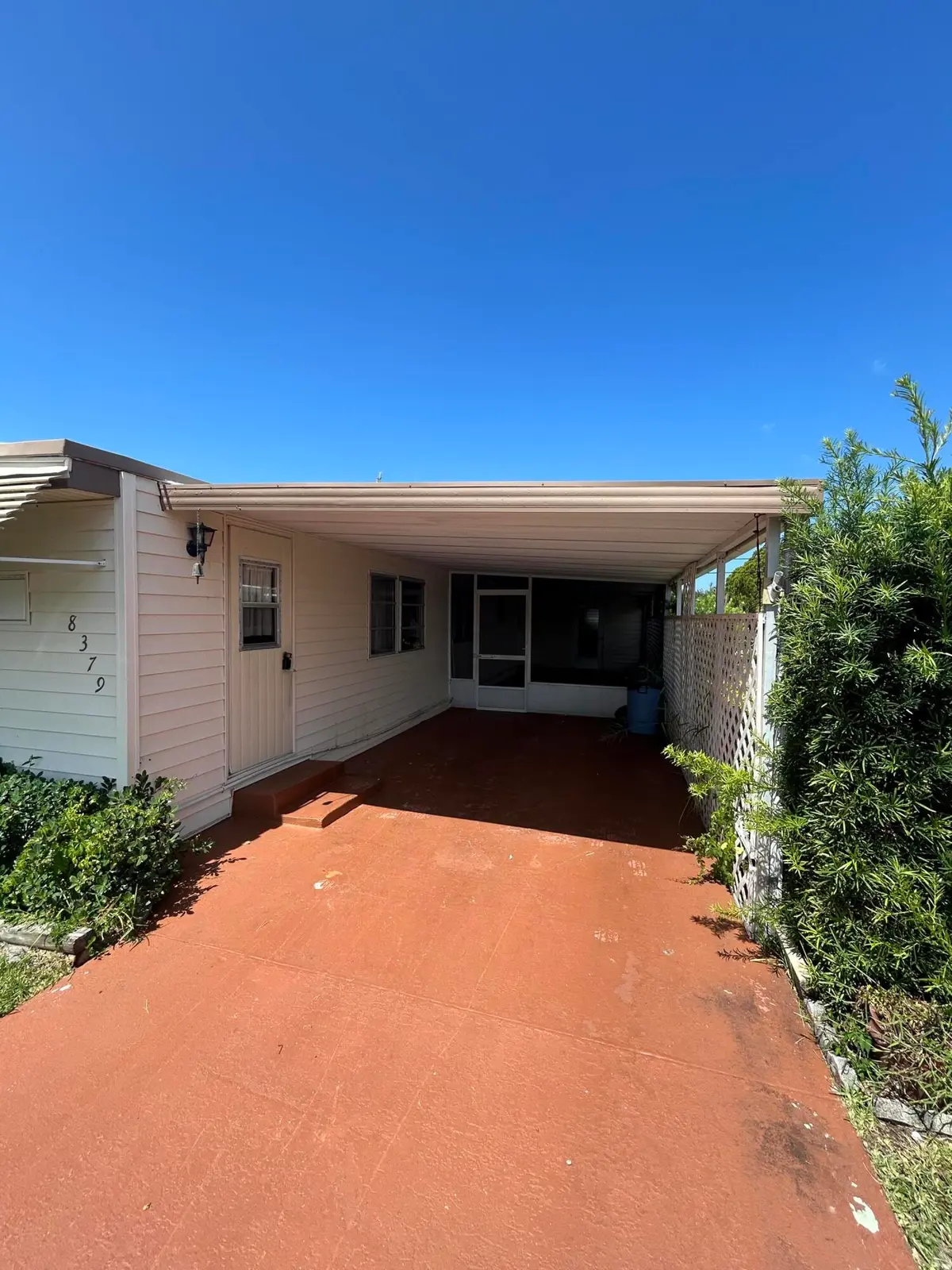 Driveway / Carport at 8379 SE Eagle Avenue, Hobe Sound