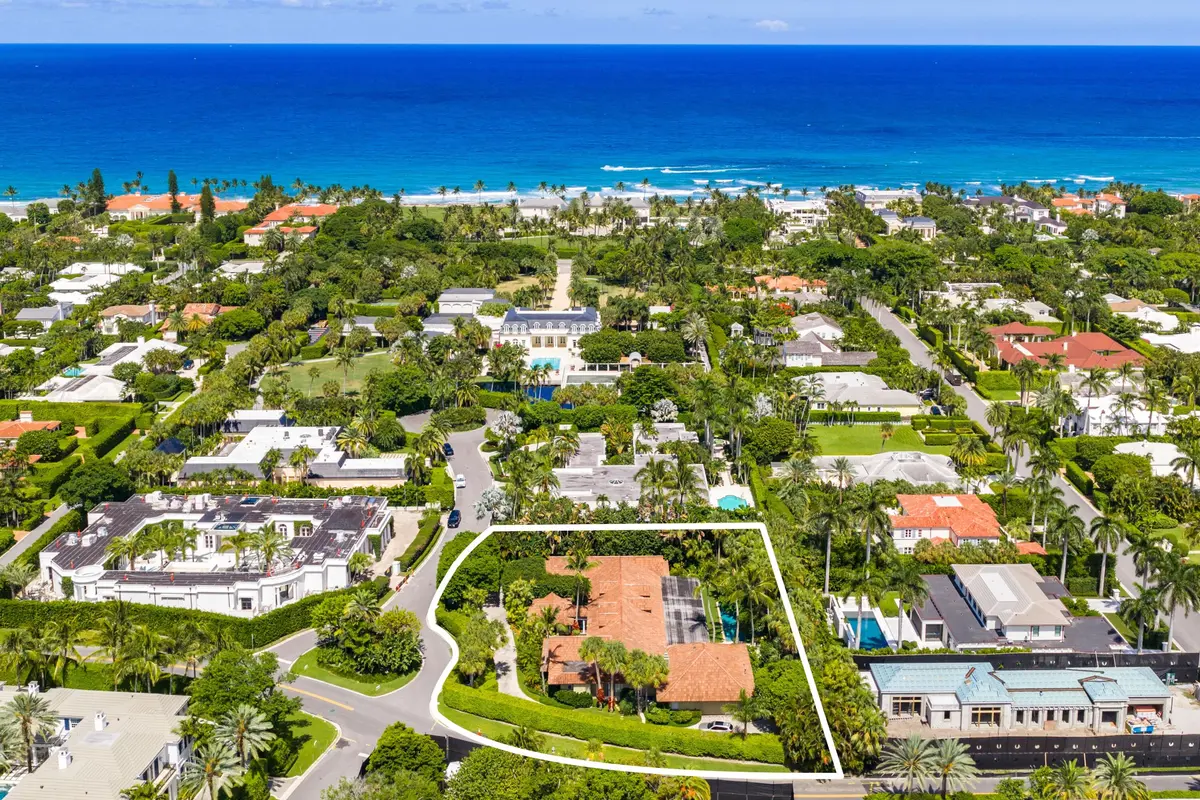 Aerial View at 6 La Costa Way, Palm Beach