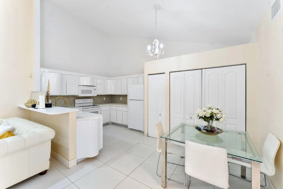 Dining Area at 4353 Woodstock Drive A, West Palm Beach
