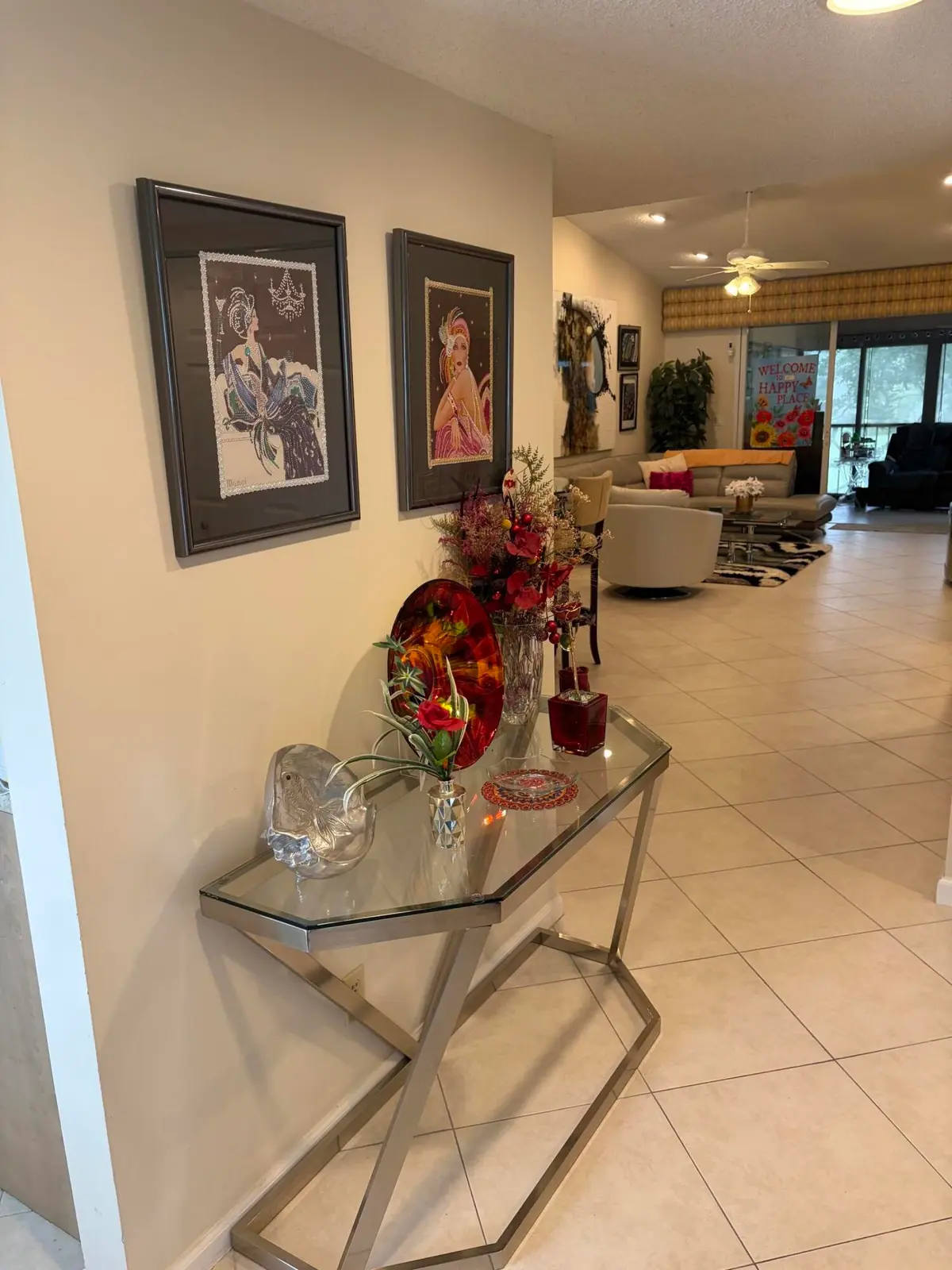 Entrance Foyer at 7254 Clunie Place 15005, Delray Beach