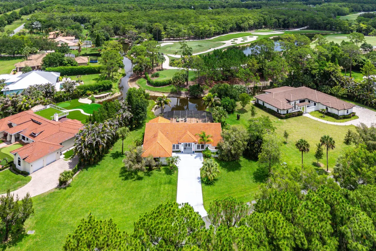 Aerial of Front at 1488 SE Colony Way, Jupiter