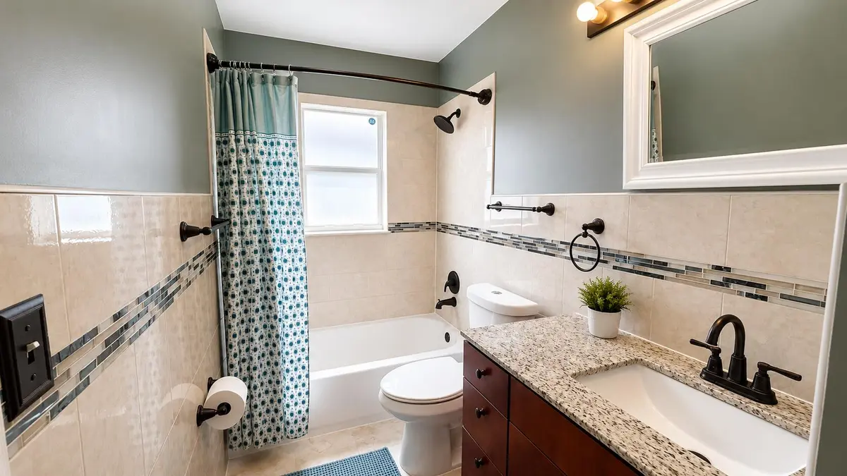 Guest bath 12280 Dartmoor at 12280 Dartmoor Drive, Wellington