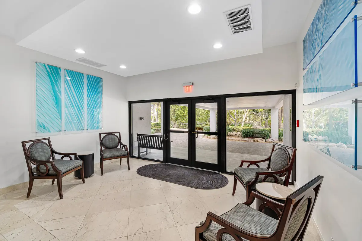 Carron House entrance at 4600 S Ocean Boulevard 602, Highland Beach