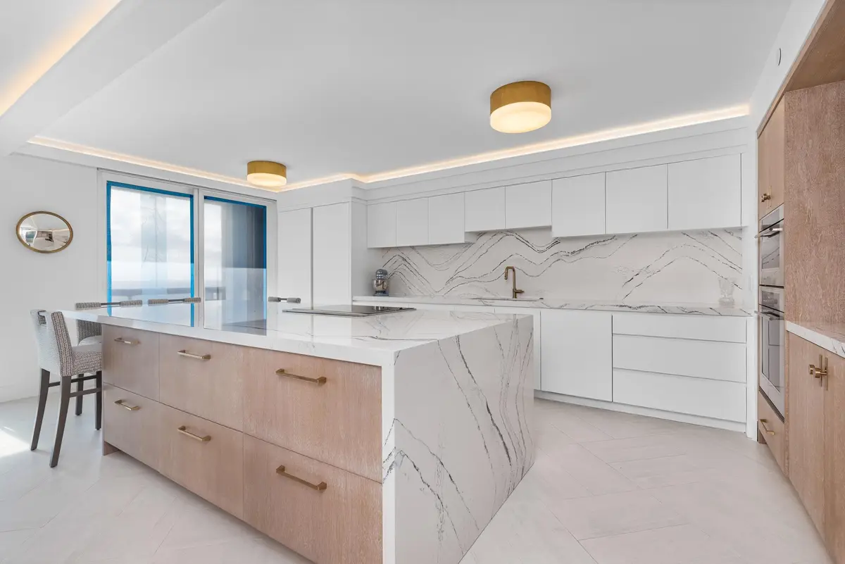 Kitchen at 1500 S Ocean Boulevard 1505, Boca Raton