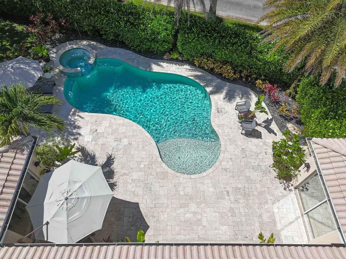 Pool Area at 119 San Remo Drive, Jupiter