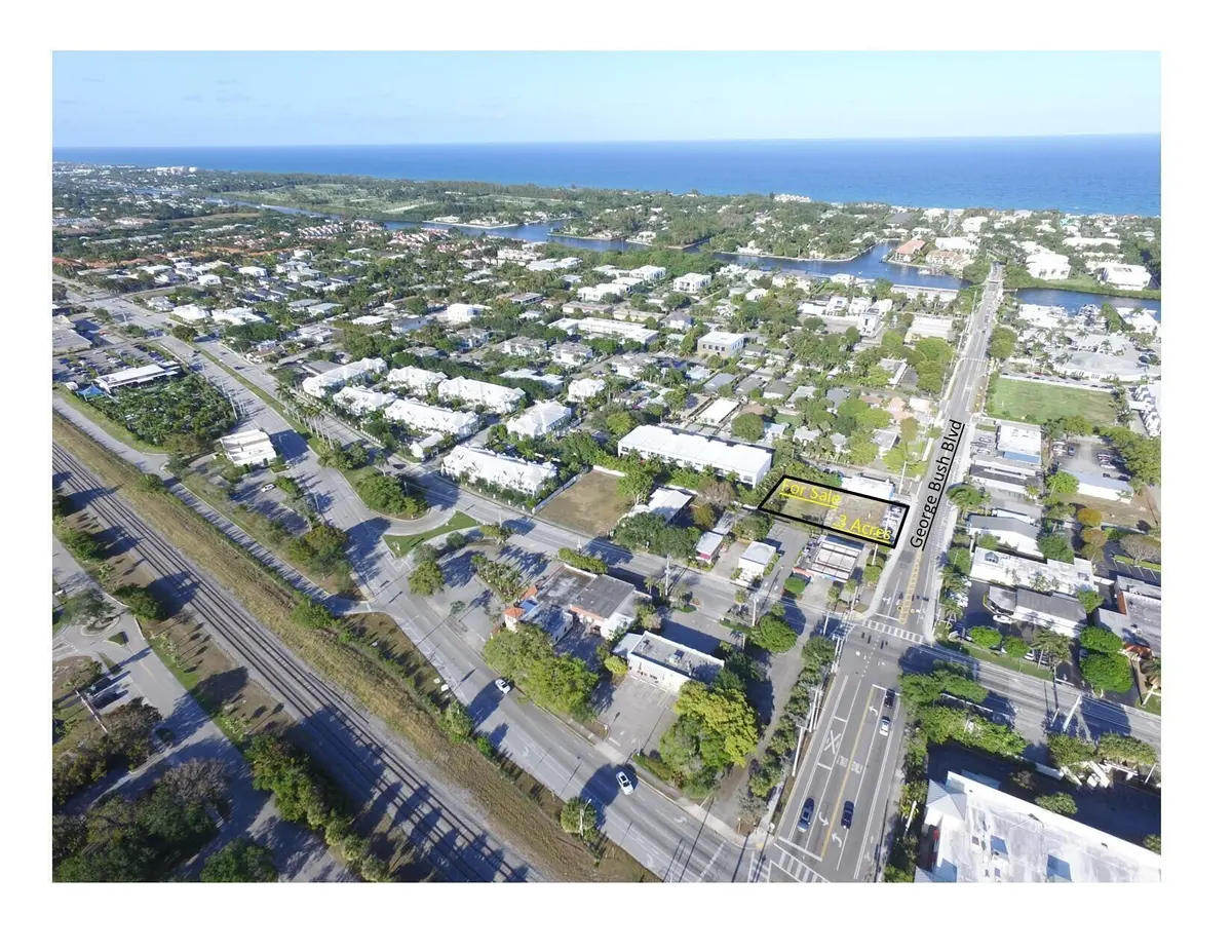 655 george bush nw aerial high mls at 655 S George Bush Boulevard, Delray Beach