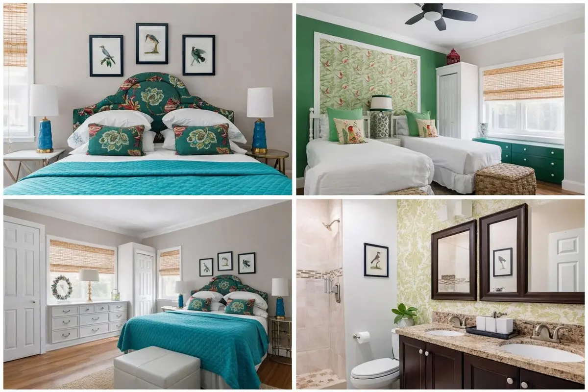Tropical Inspired Interiors at 515 Ardmore Road, West Palm Beach