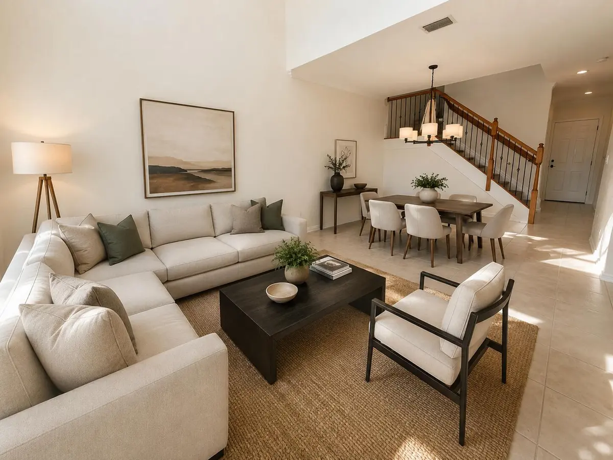 Living/Dining room at 5772 NW 119th Drive, Coral Springs