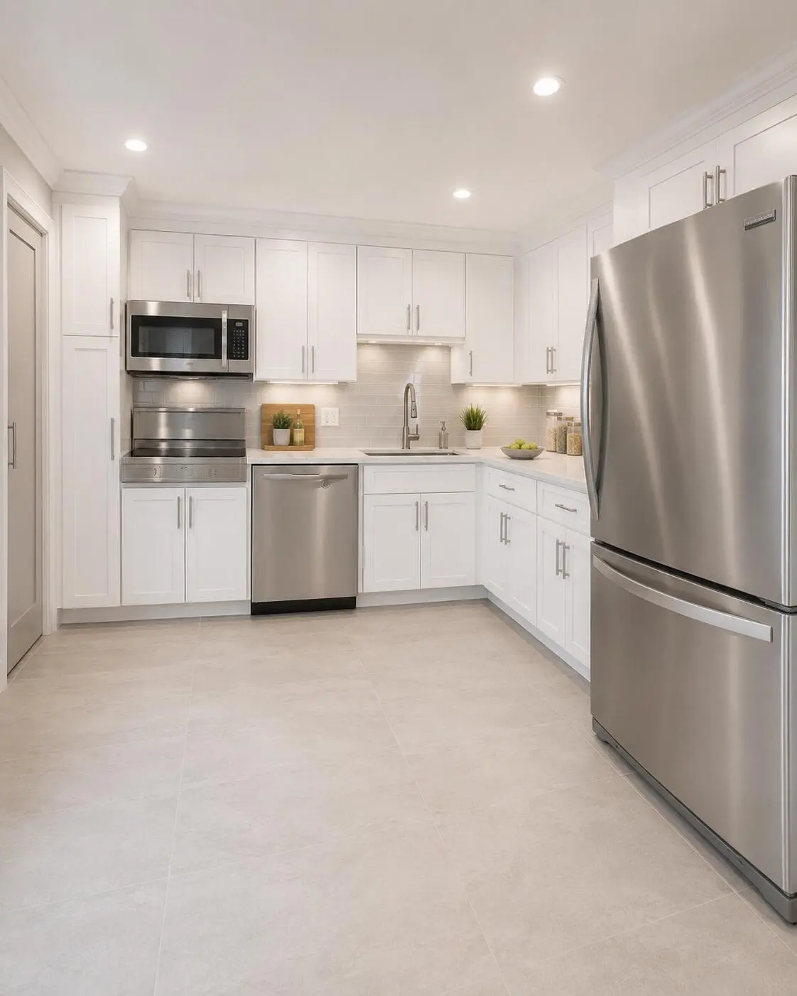 kitchen 1 staging at 2900 N Palm Aire Drive 307, Pompano Beach