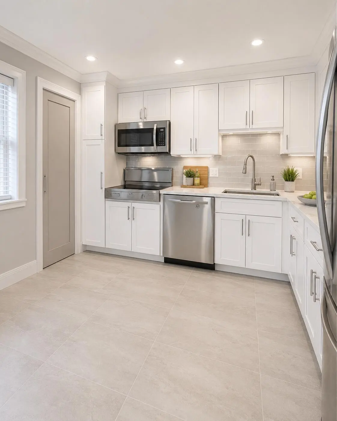 kitchen 2 staging at 2900 N Palm Aire Drive 307, Pompano Beach