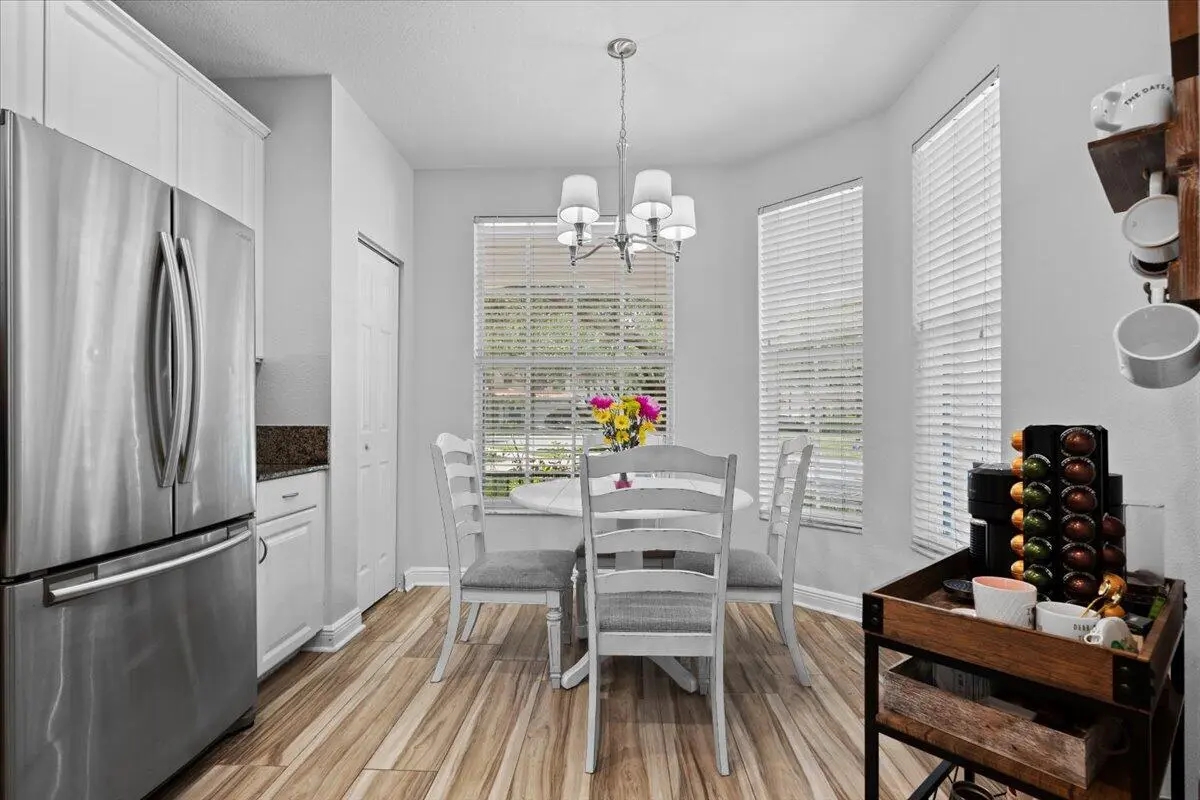 Separate Breakfast Area at 603 Castle Drive, Palm Beach Gardens
