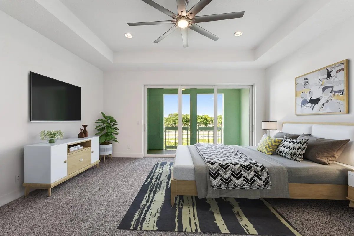 Primary Bedroom w/Balcony at 12546 Gross Pointe Drive, Palm Beach Gardens