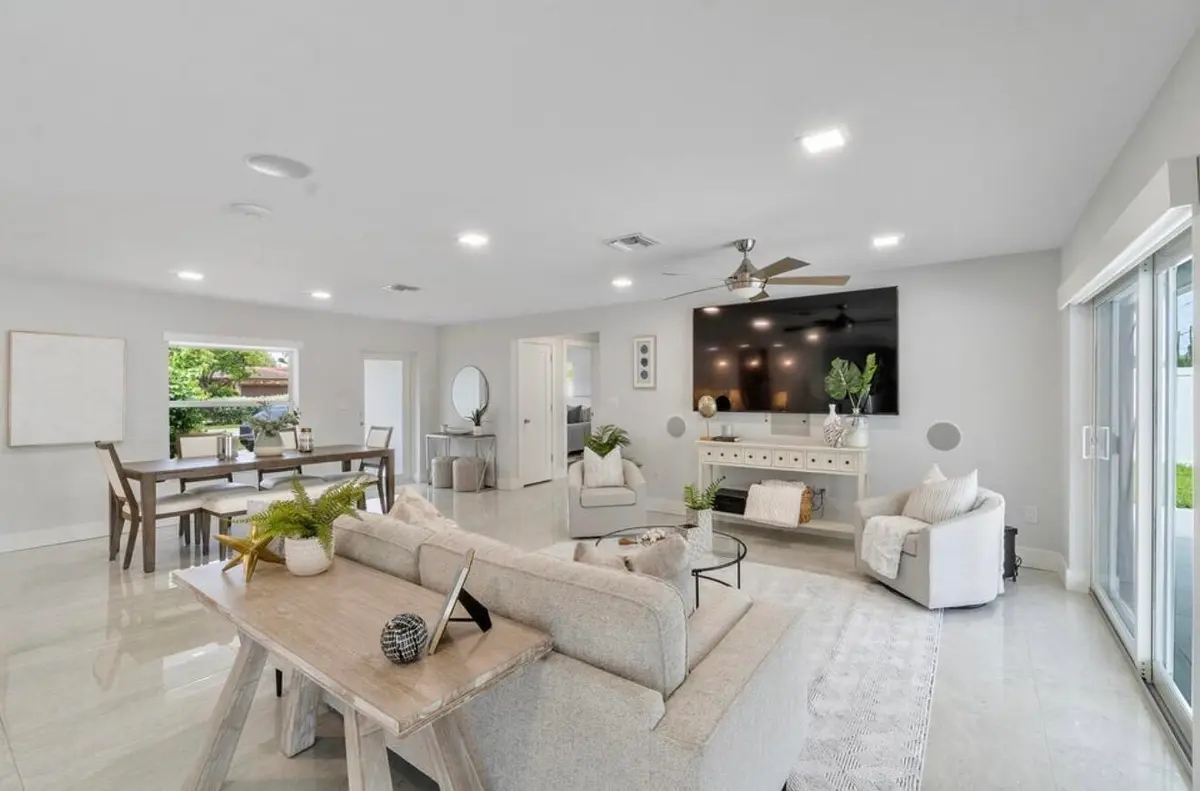 Open Concept at 2846 NE 35th Court, Lighthouse Point