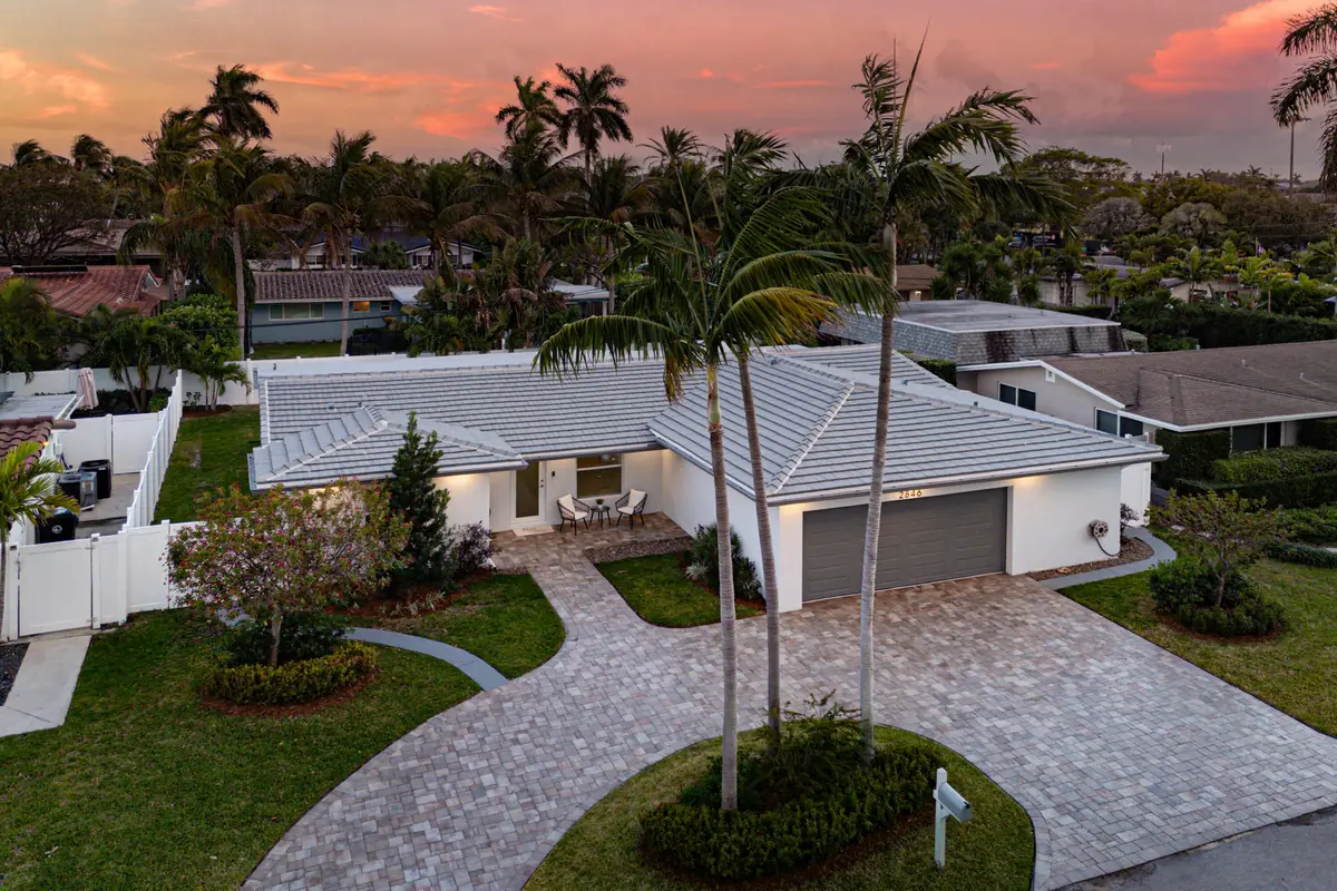 Twilight at 2846 NE 35th Court, Lighthouse Point