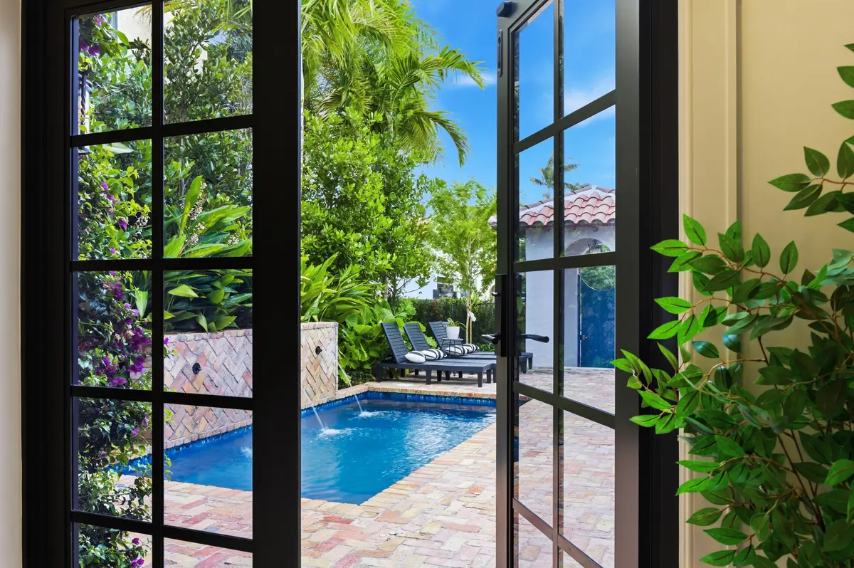 DINING ROOM VIEW at 201 Murray Road, West Palm Beach
