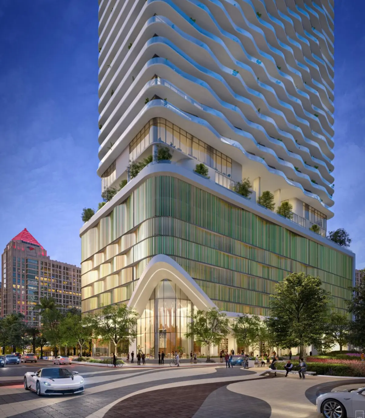 Andare Lower Elevation at 521 E Las Olas Boulevard 2002, Fort Lauderdale