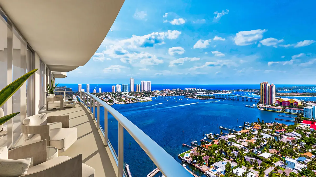 A.06 TERRACE VIEW at 220 Lake Shore Drive 1111, Lake Park