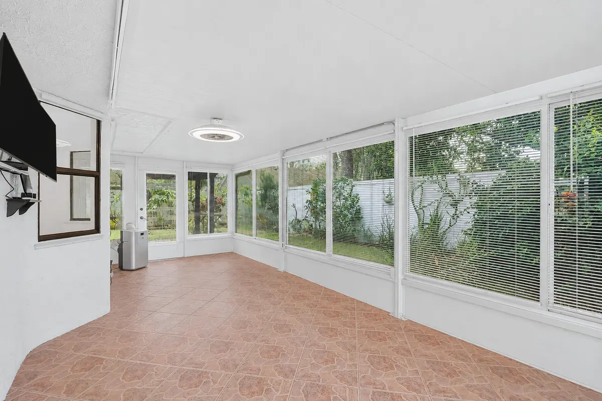 Enclosed Patio Sun-Room at 117 Sherwood Drive, Royal Palm Beach