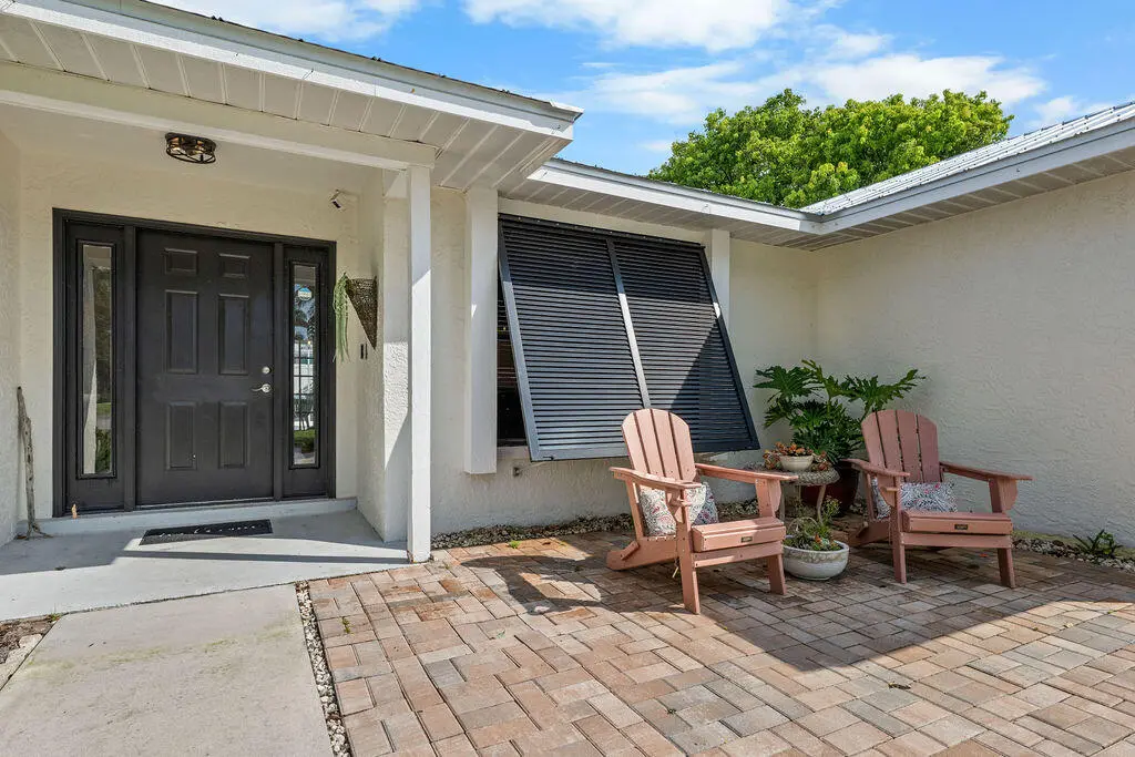 Front Patio at 5068 SE Major Way, Stuart