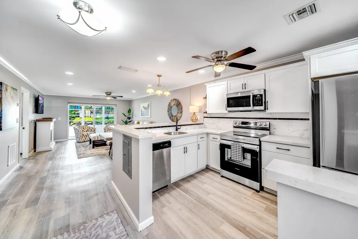 Kitchen/Living at 154 Lake Dora Drive, West Palm Beach