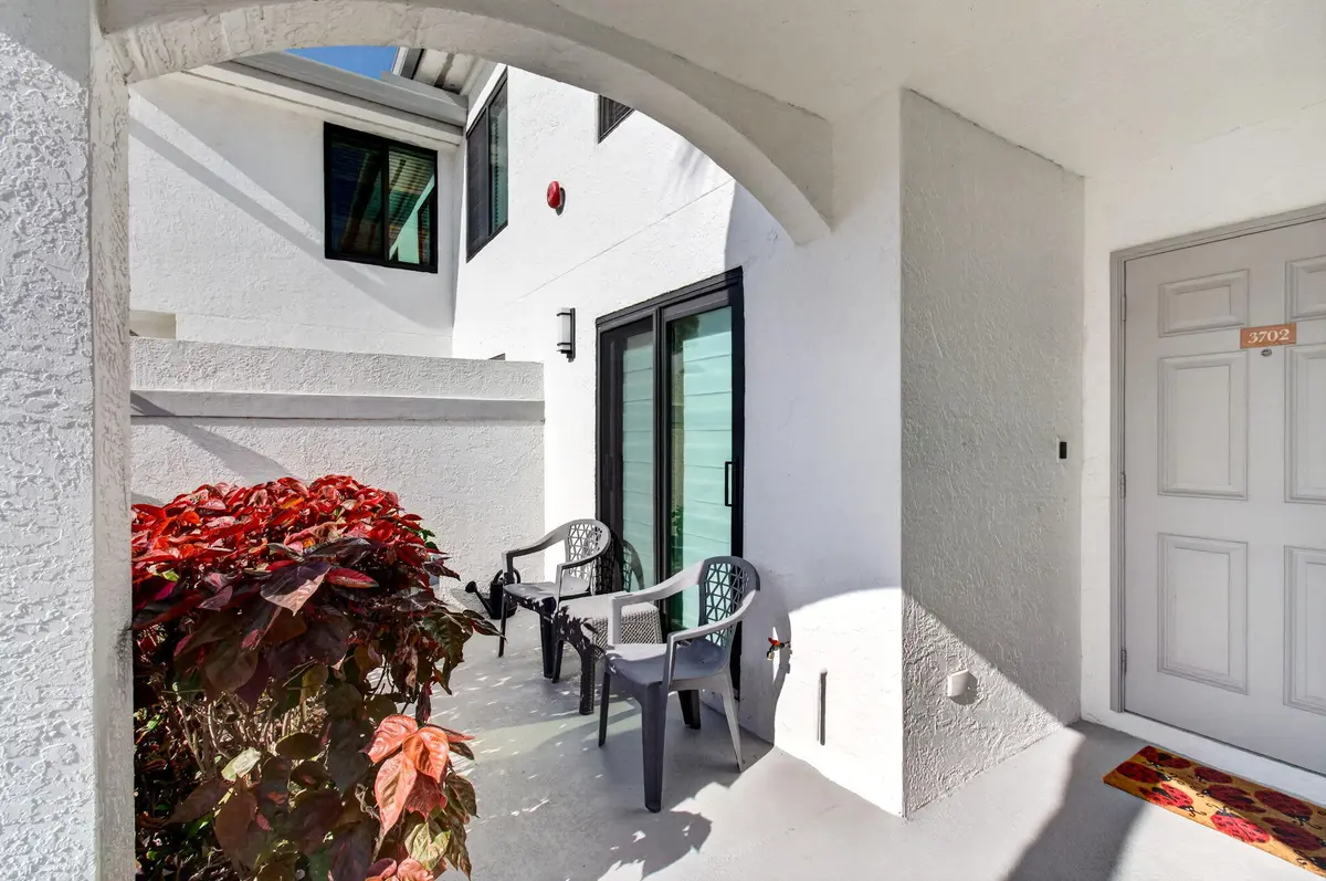 Front Patio at Entry at 15782 Loch Maree Lane 3702, Delray Beach