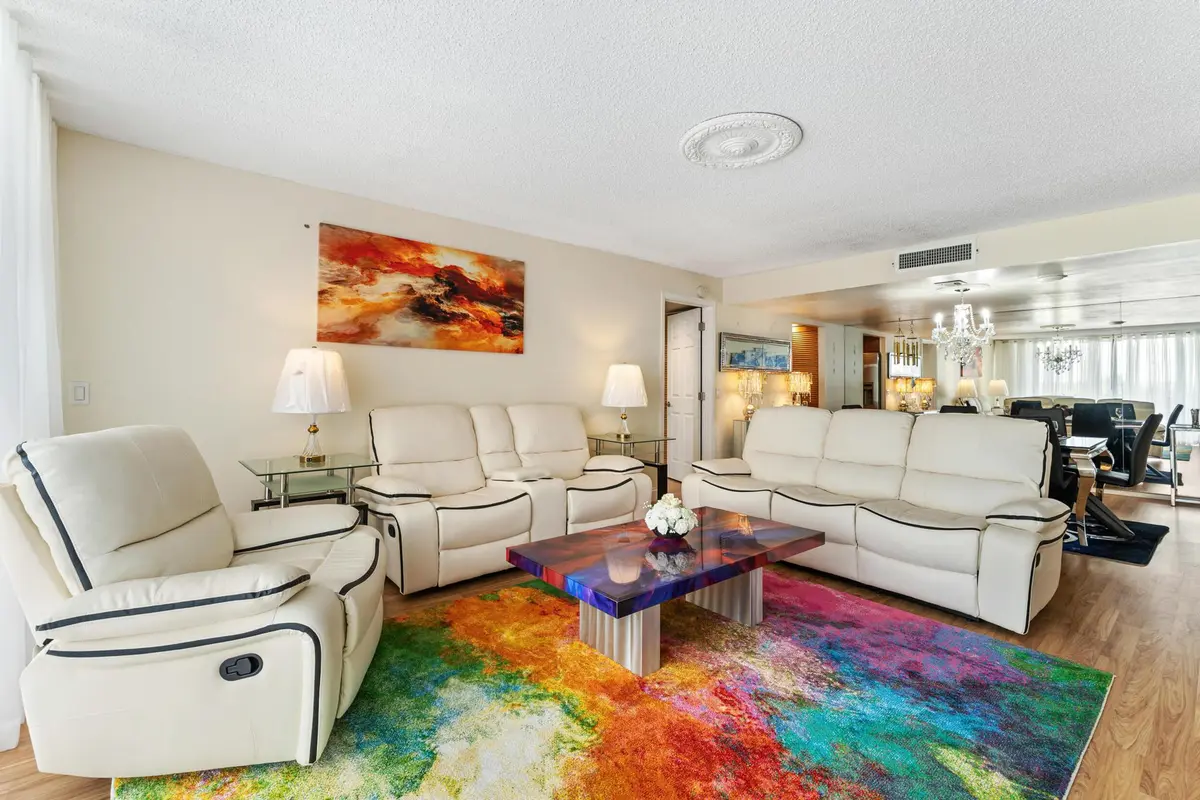 Living Room at 5600 N Flagler Drive 402, West Palm Beach