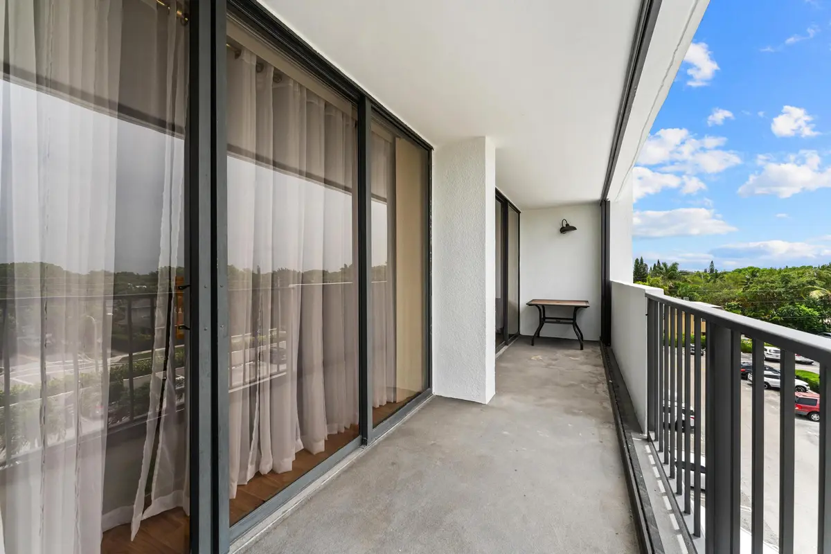 Balcony at 5600 N Flagler Drive 402, West Palm Beach