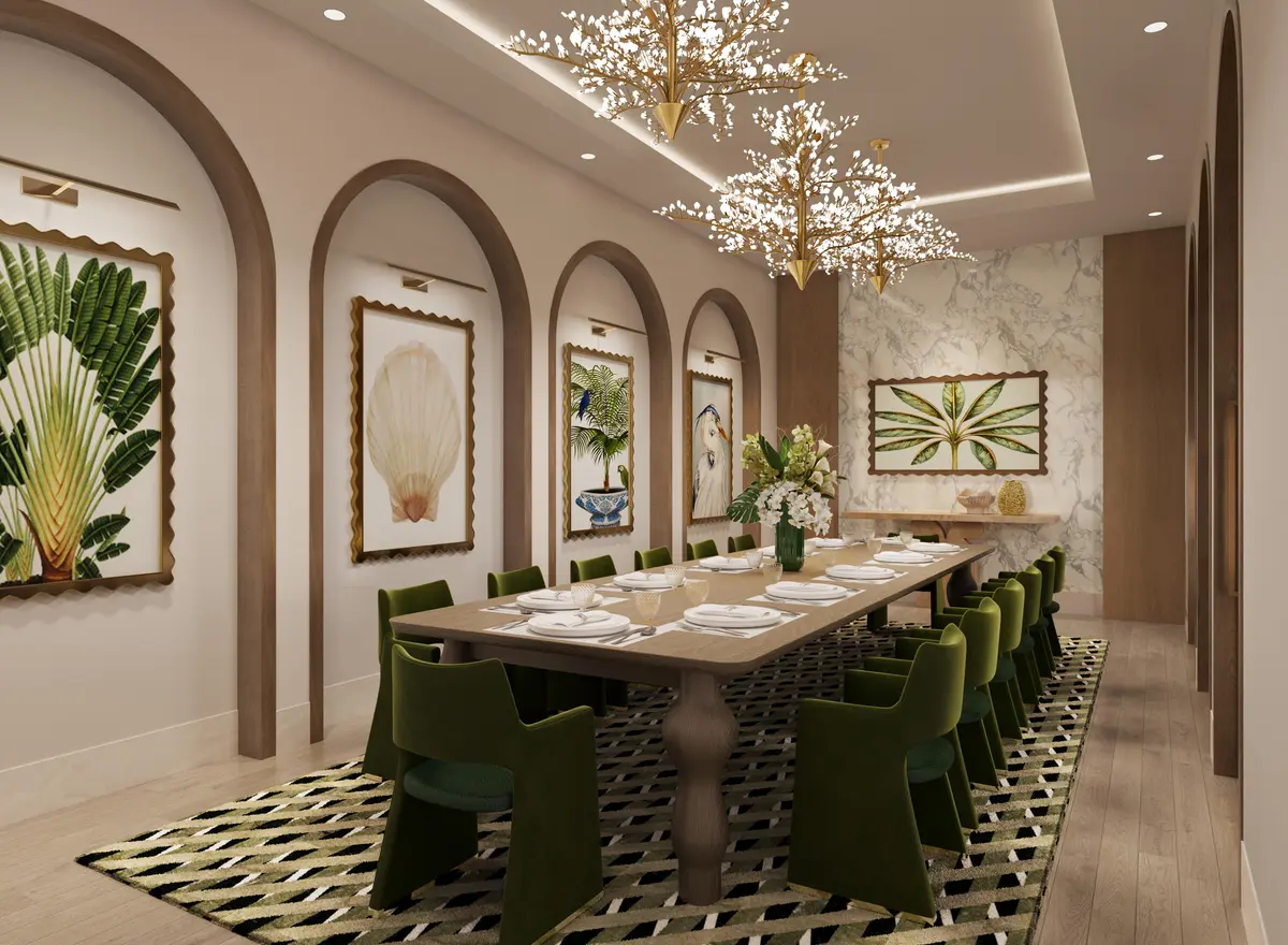 Private Dining Room at 3773 S Flagler Drive 1102, West Palm Beach