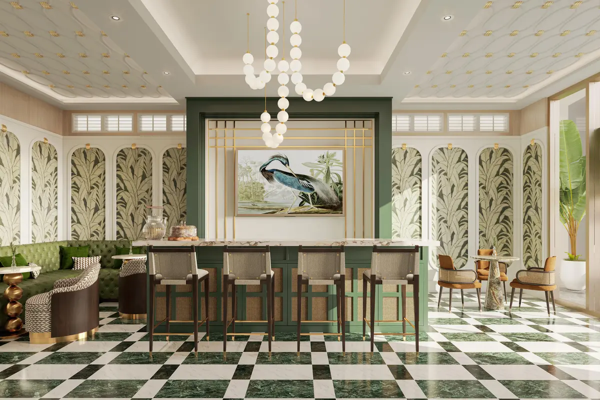 The Cafe & Green Room at 3773 S Flagler Drive 1102, West Palm Beach