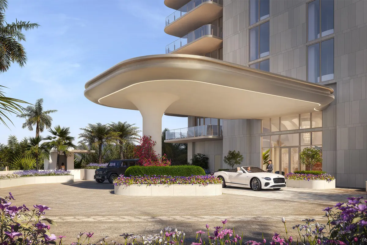 Arrival & Porte-Cochere_08 at 3773 S Flagler Drive 701, West Palm Beach